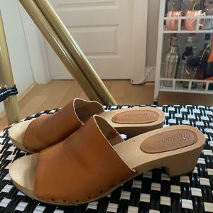 NIB Madewell The Evelyn Clog Slide Sandal